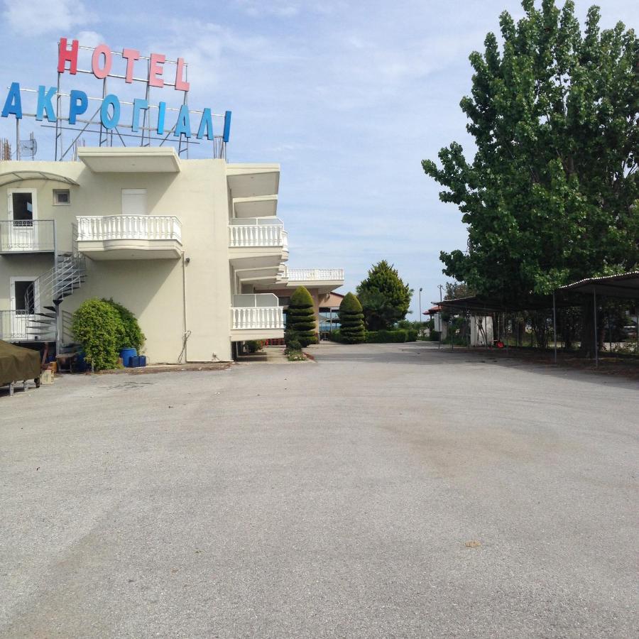 Hotel Akrogiali Korinós Exteriér fotografie